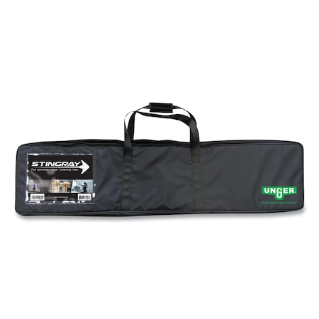 Stingray Window Cleaning Carrying Bag, 52 X 7 X 12, Black